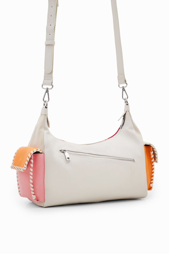 Sac porté épaule M patchwork | Desigual