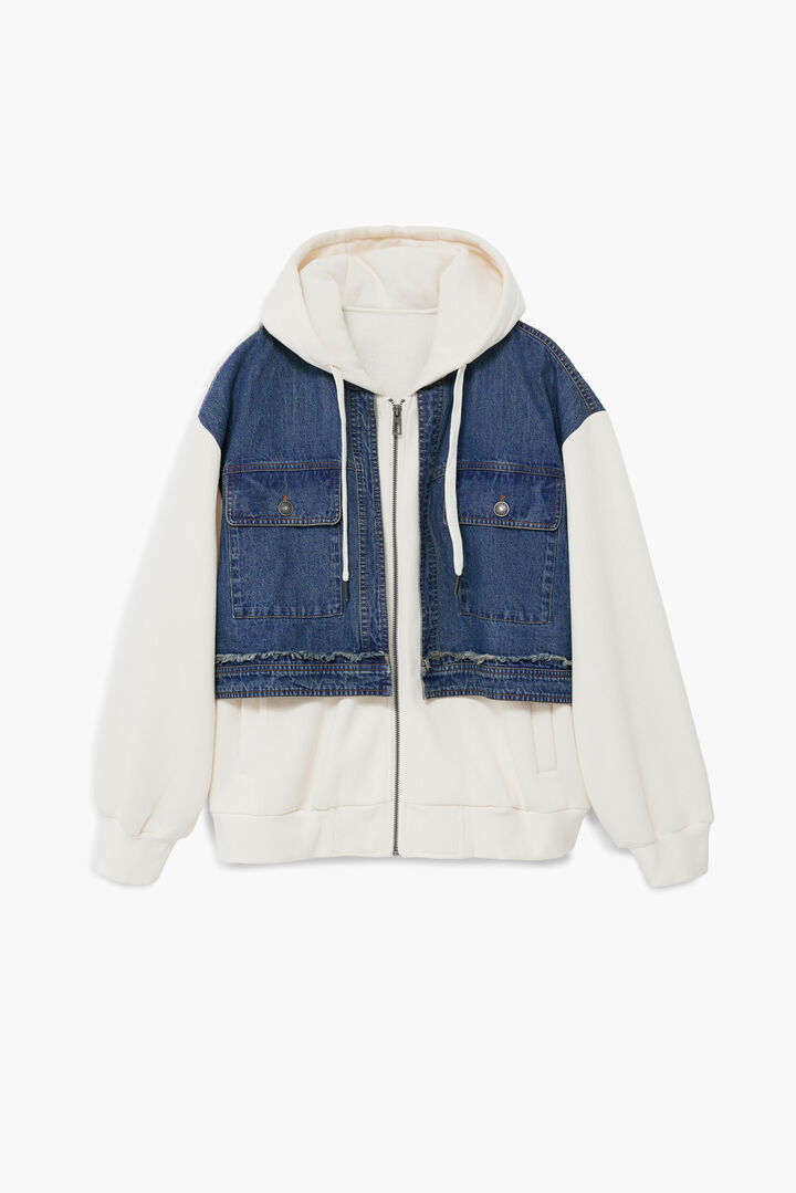 Kombiniertes Denim-Sweatshirt | Desigual