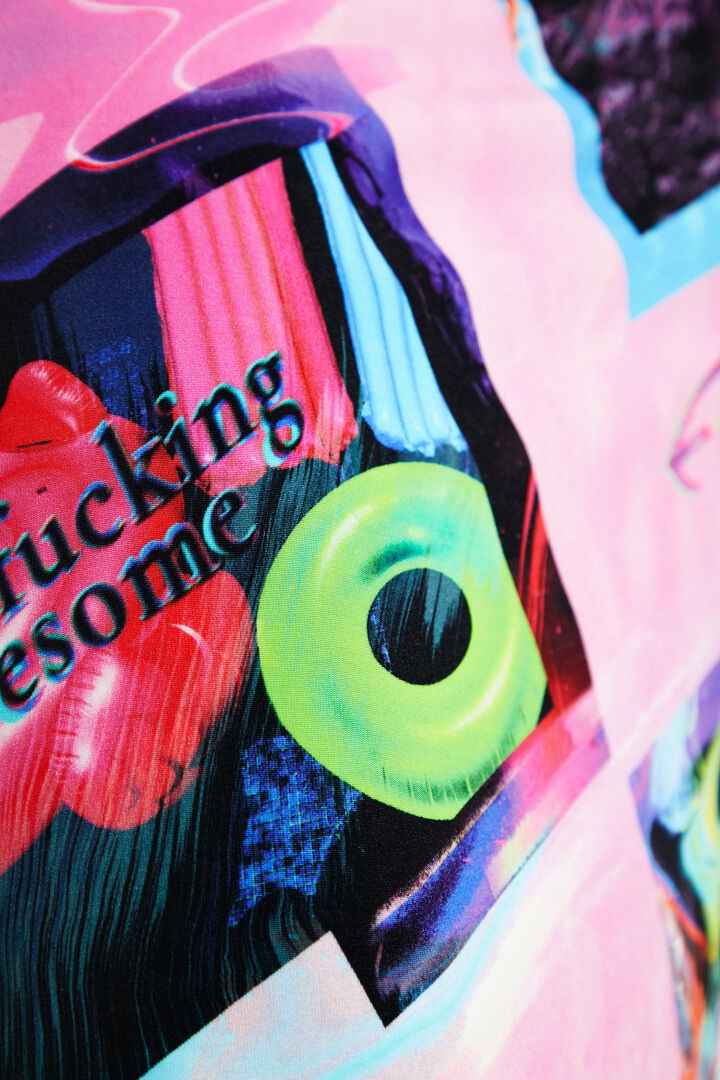 Vestido midi street art | Desigual