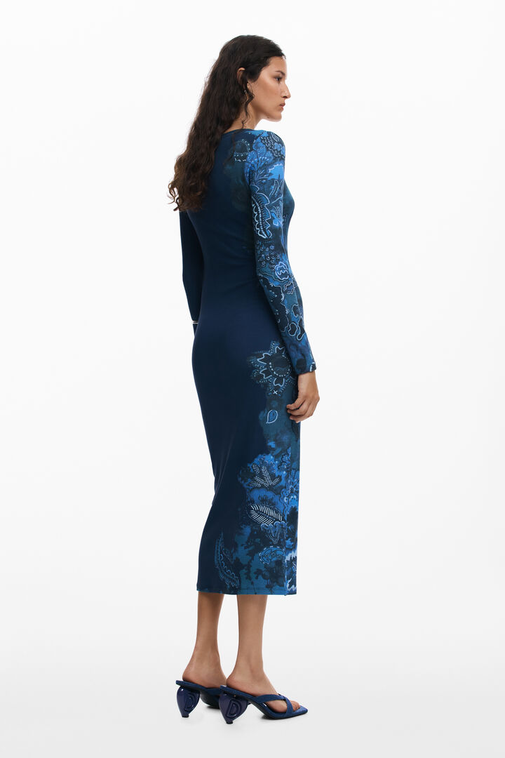 Nauwsluitende jurk met mandala's | Desigual