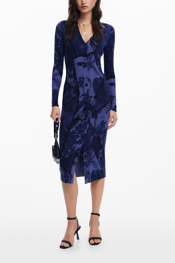 Floral midi dress | Desigual