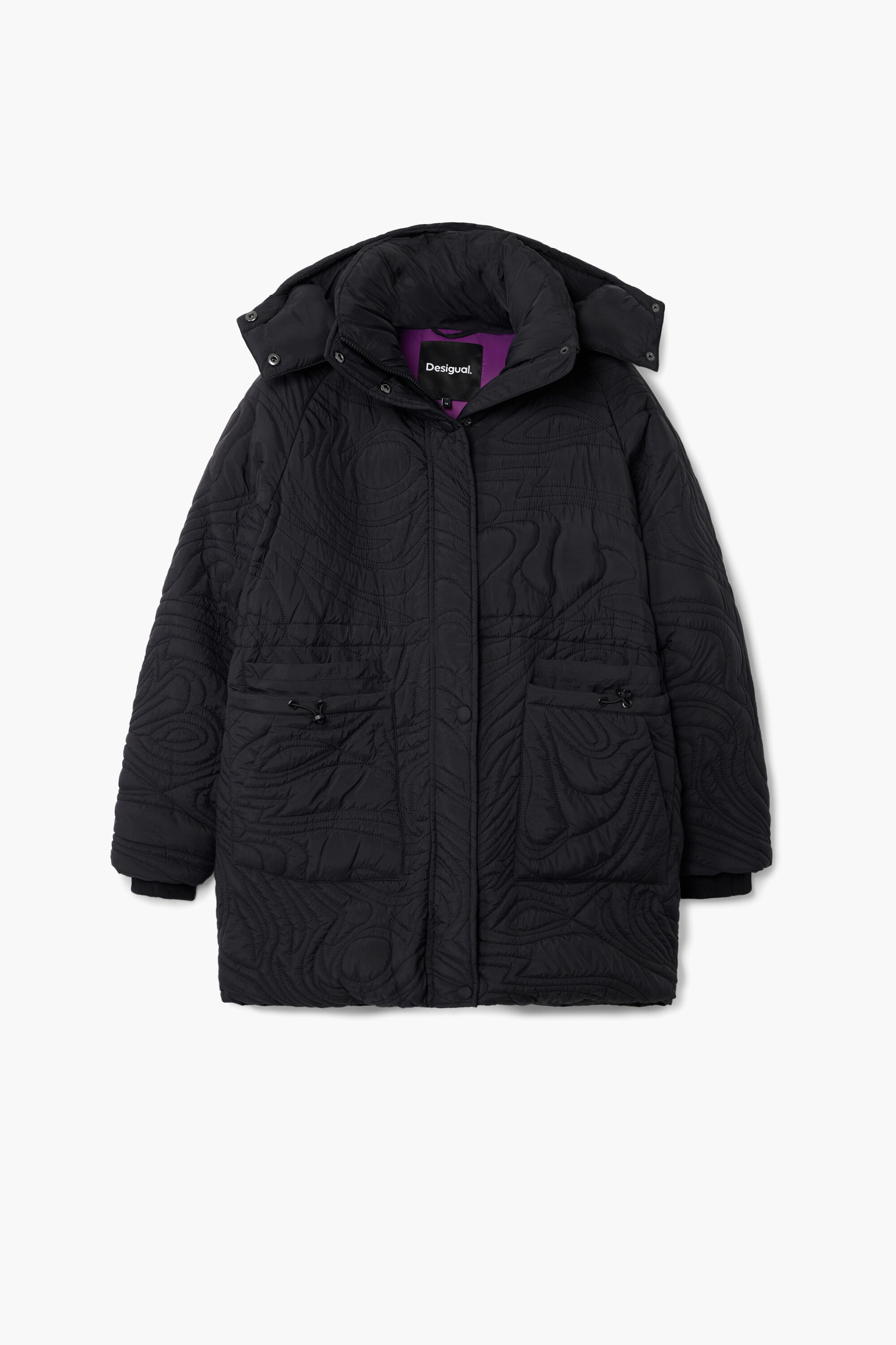 Desigual padded jacket discount