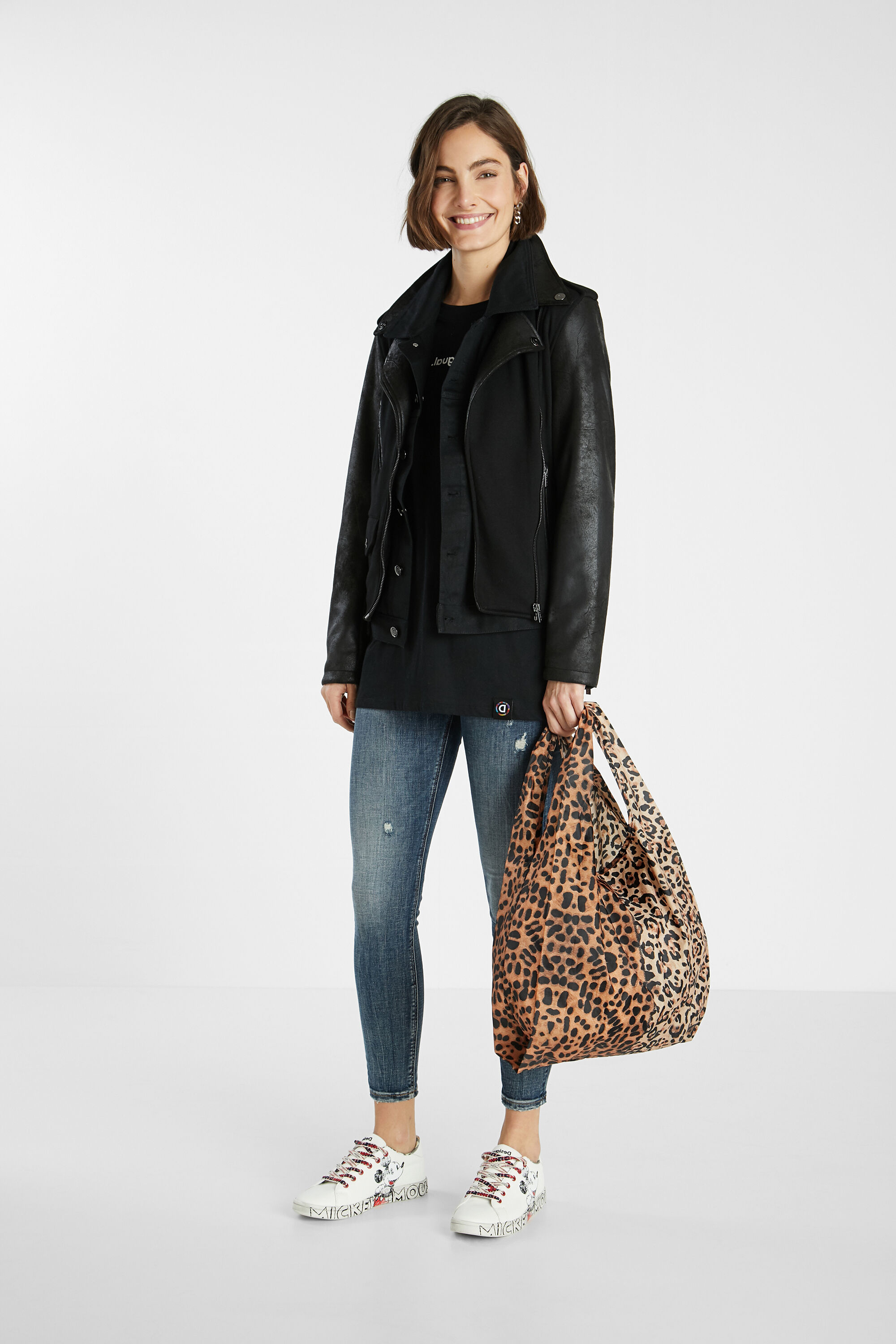 Sac pliable leopard Desigual