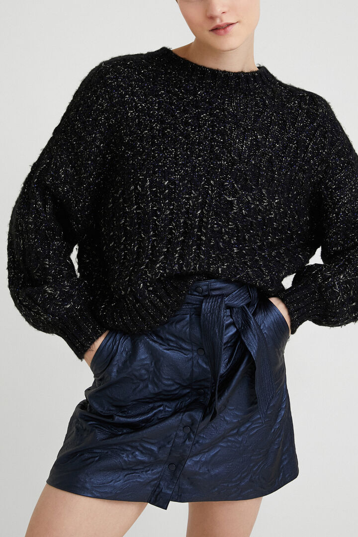Chunky knit jumper braided | Desigual