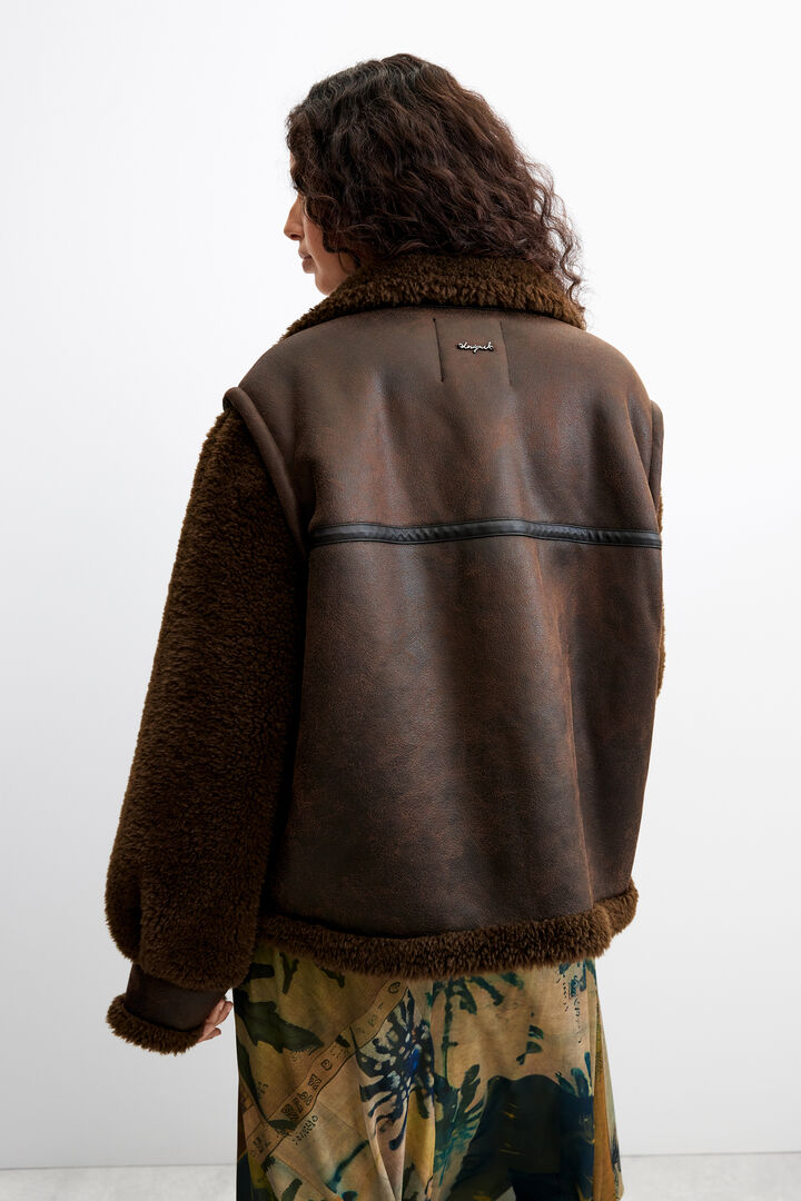 Jacket Leather Effect