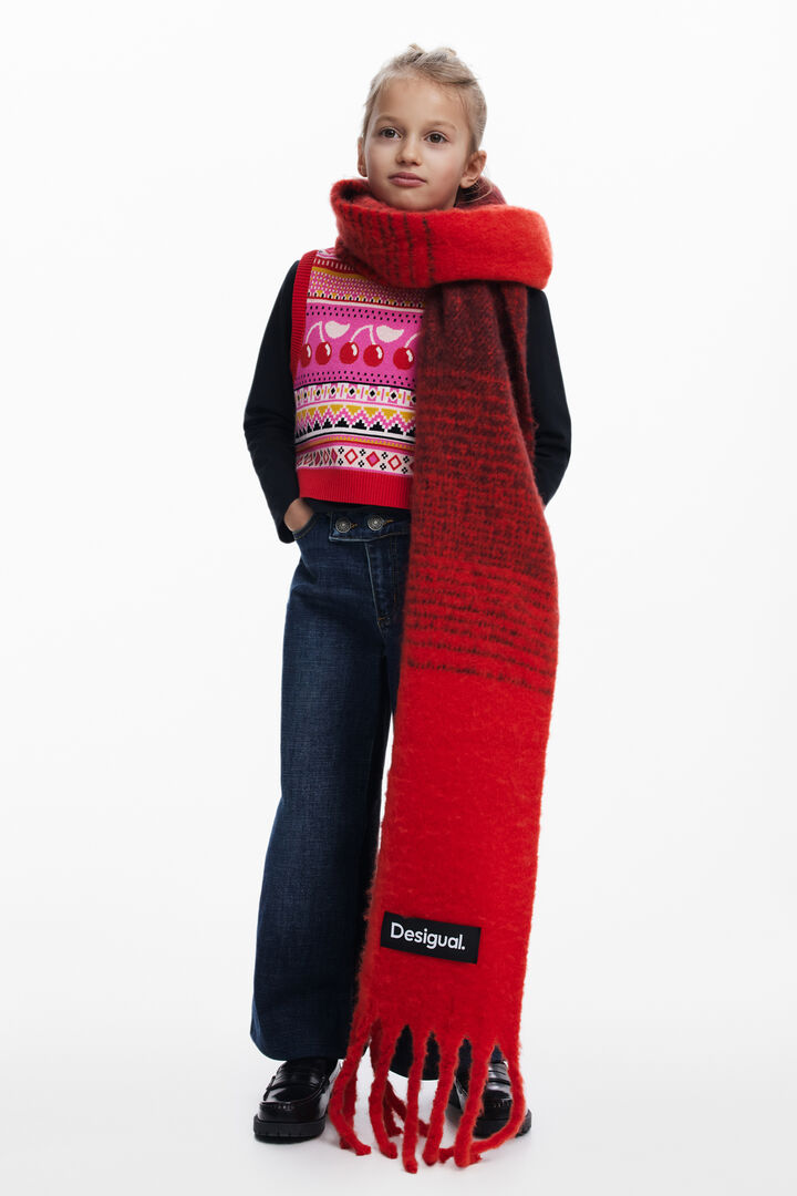 Jean combiné taille asymétrique | Desigual