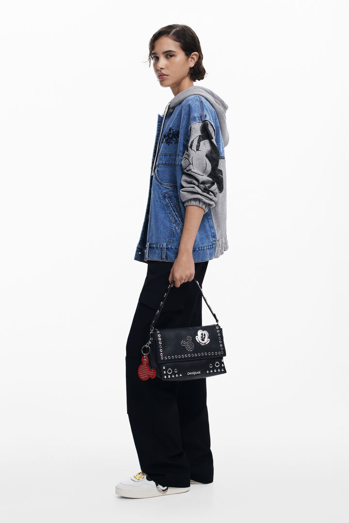 Bolso tachuelas Mickey Mouse™ mediano | Desigual