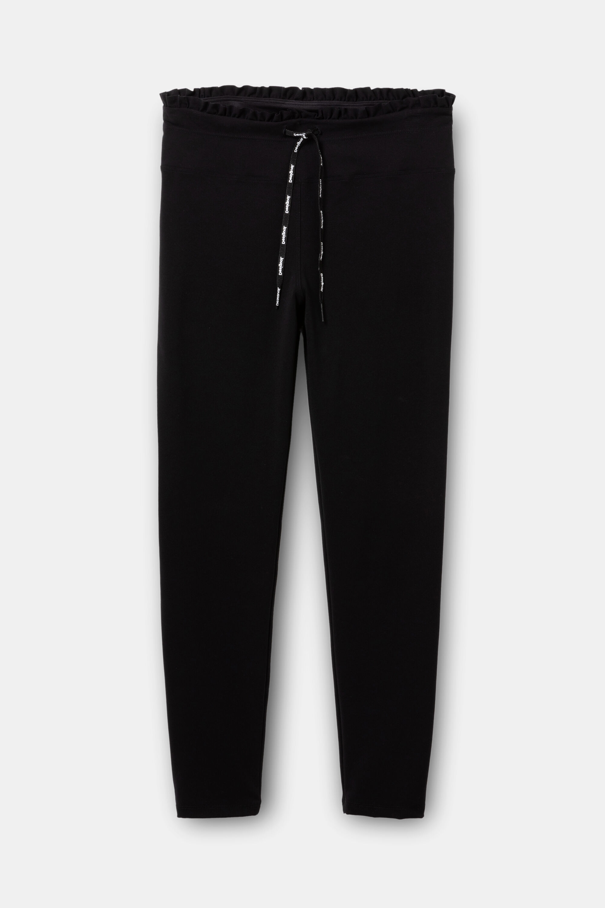 Slim gathered leggings