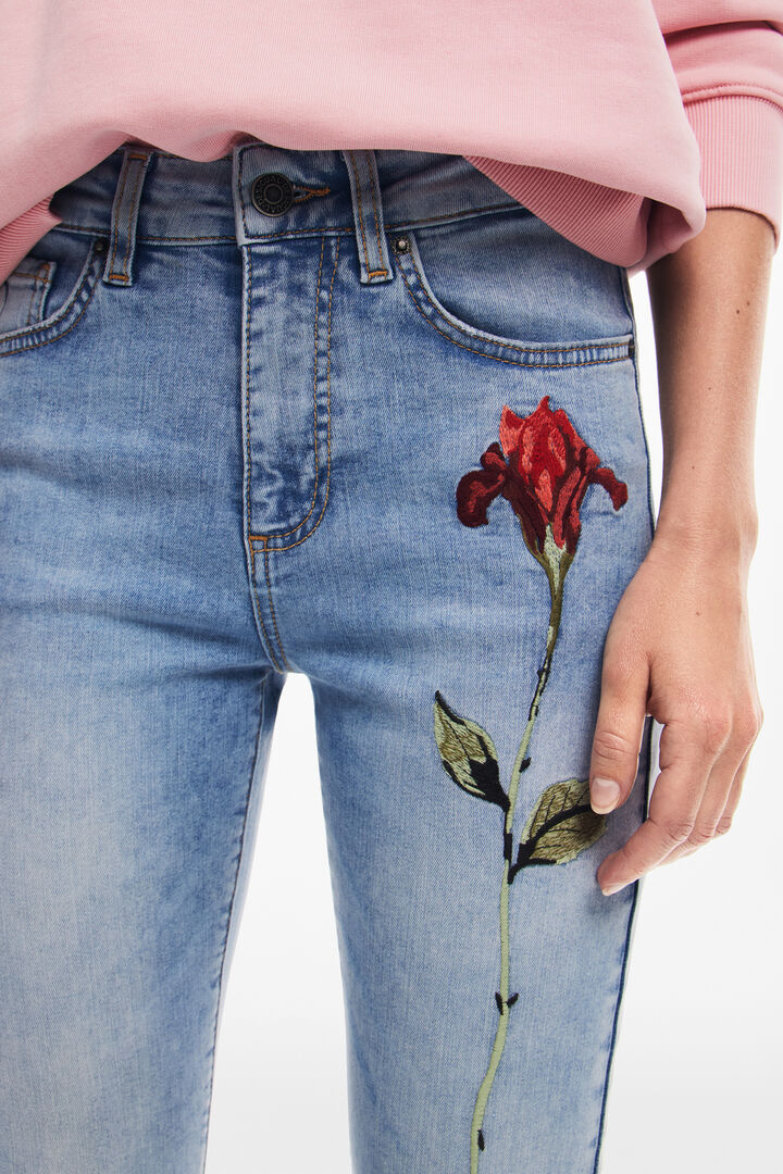 Pantalón vaquero rosa | Desigual