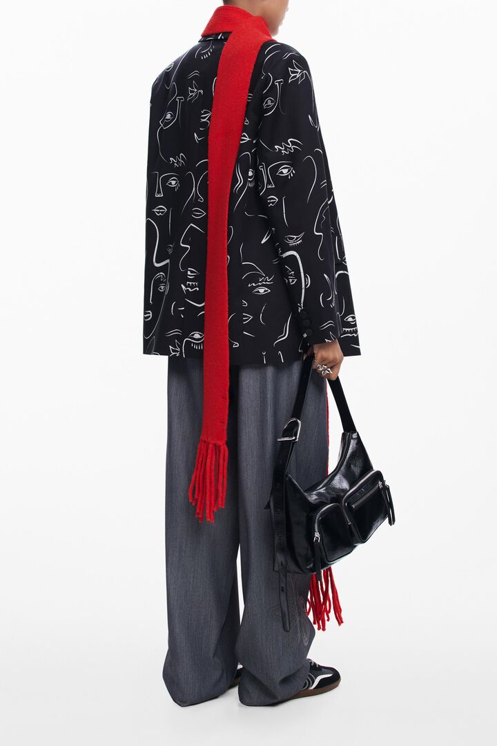 Blazer mit Gesichtern | Desigual