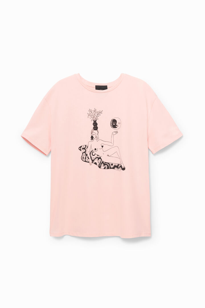 T-shirt orgânica de Miranda Makaroff | Desigual