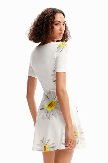 Vestit curt margarides M. Christian Lacroix | Desigual