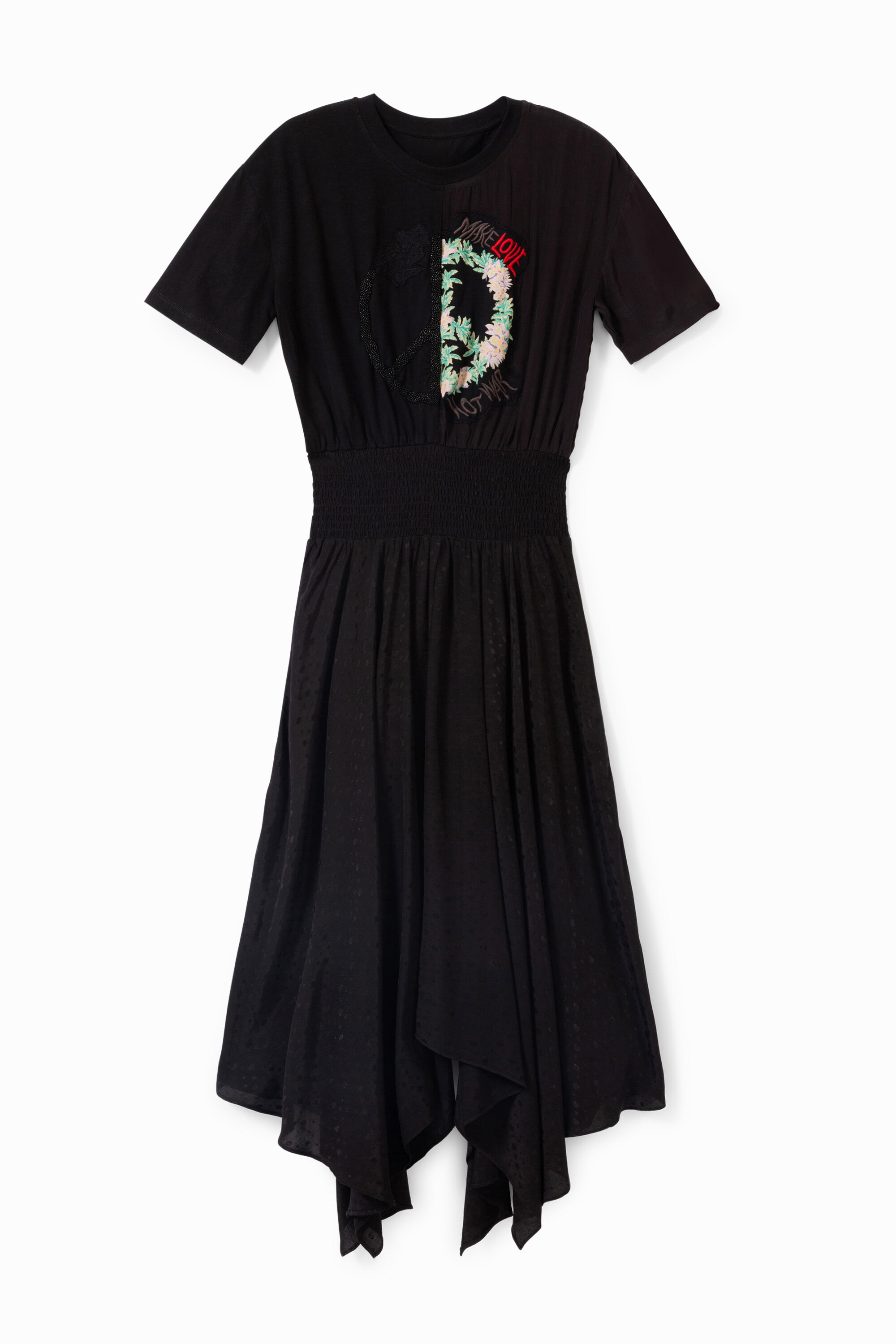 Asymmetrical clothing club desigual store