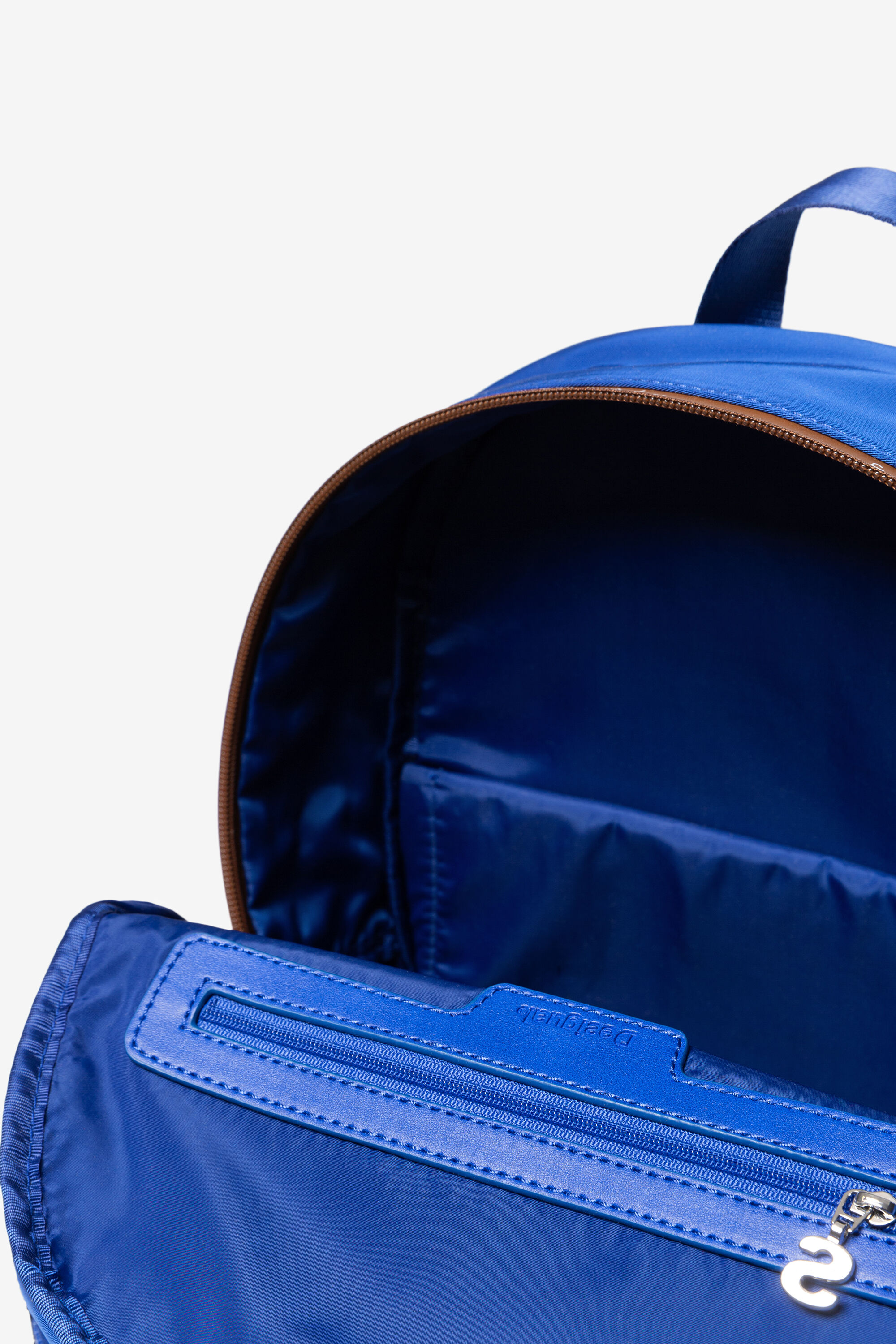 Mochila azul desigual best sale