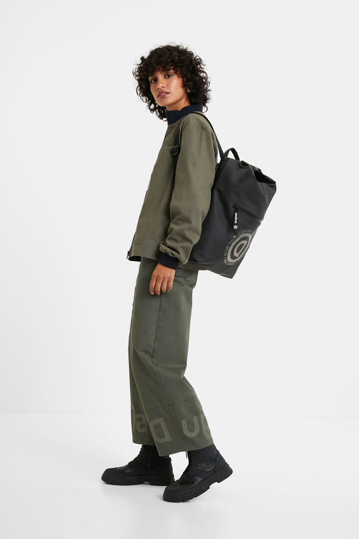 Technical fabric urban backpack | Desigual