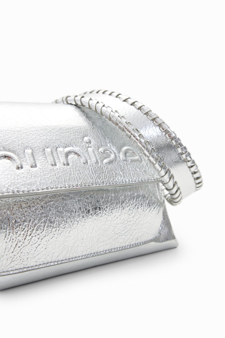 Midsize half logo crossbody bag | Desigual