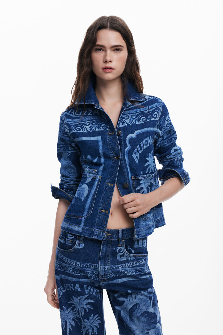 Pantalón vaquero postales | Desigual