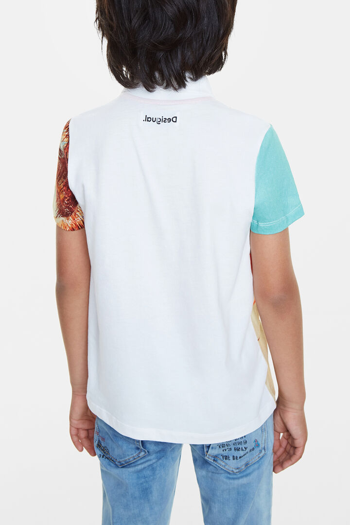Polo Hawaï à cartes postales | Desigual