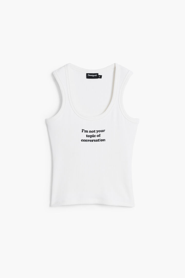 Canotta con testo | Desigual