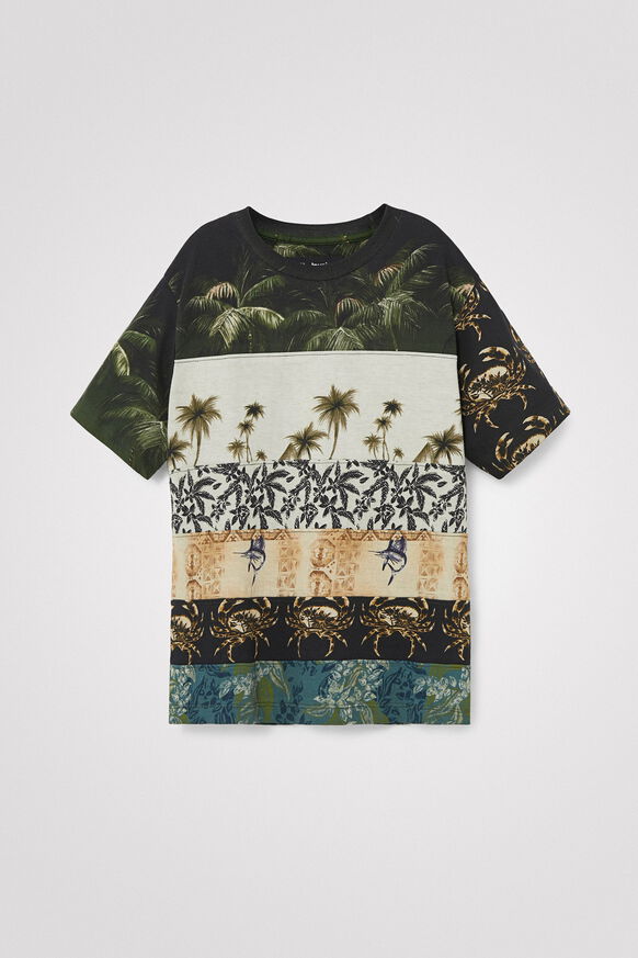 Tropical patchwork T-shirt | Desigual
