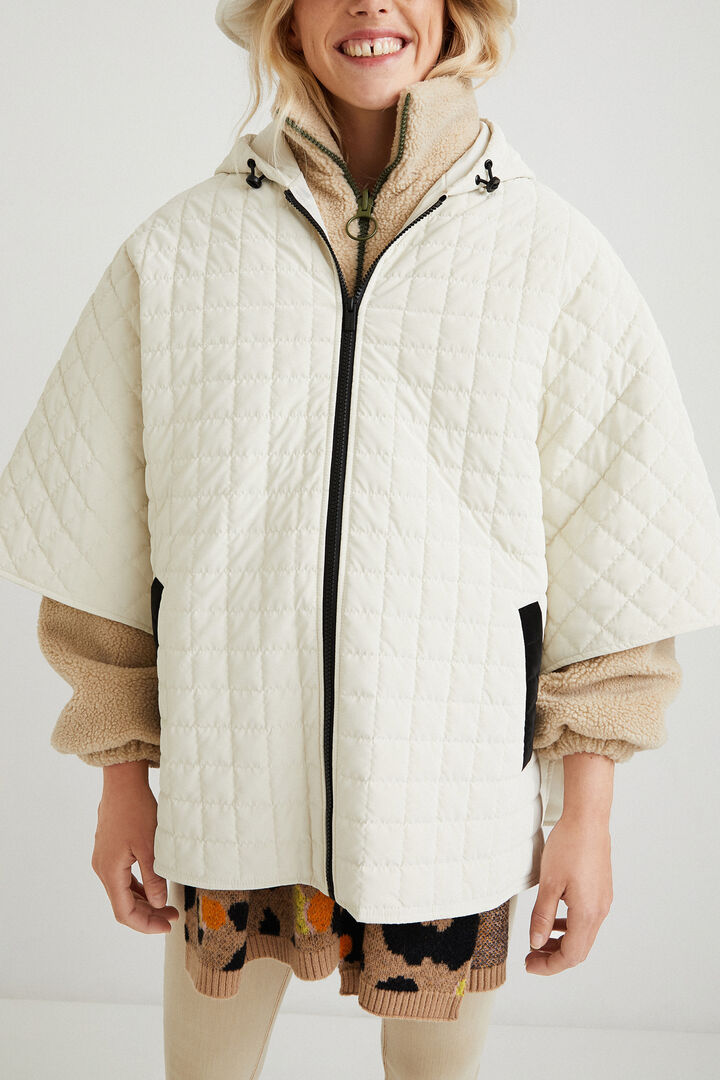 Padded poncho hood | Desigual