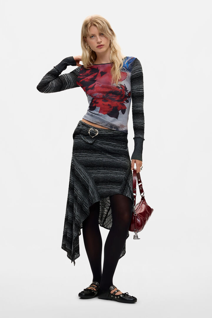 Printed Long Sleeve T-shirt