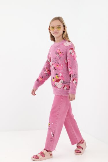 Oversize-Pullover Pink Panther | Desigual