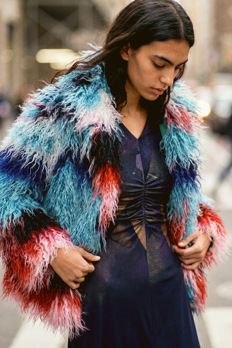 Coat designed by Mr. Christian Lacroix for women | Desigual.com