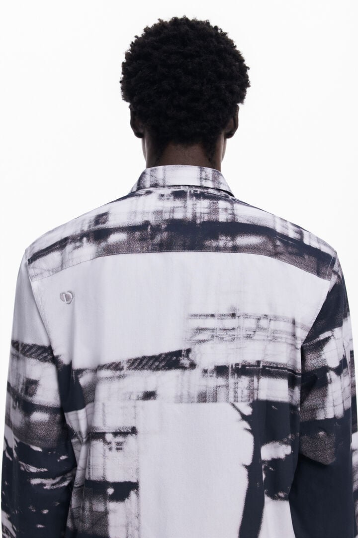 Camisa estampado urbano | Desigual