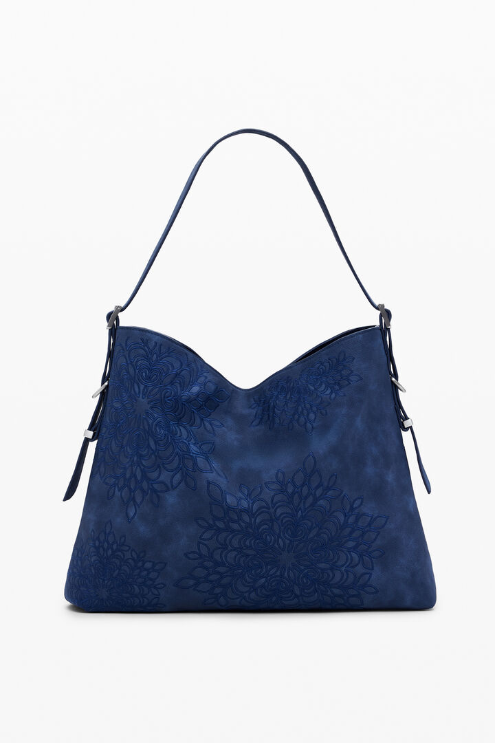 Bolso hombro relieve mandalas mediano | Desigual