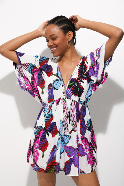 Sustainable butterfly tunic