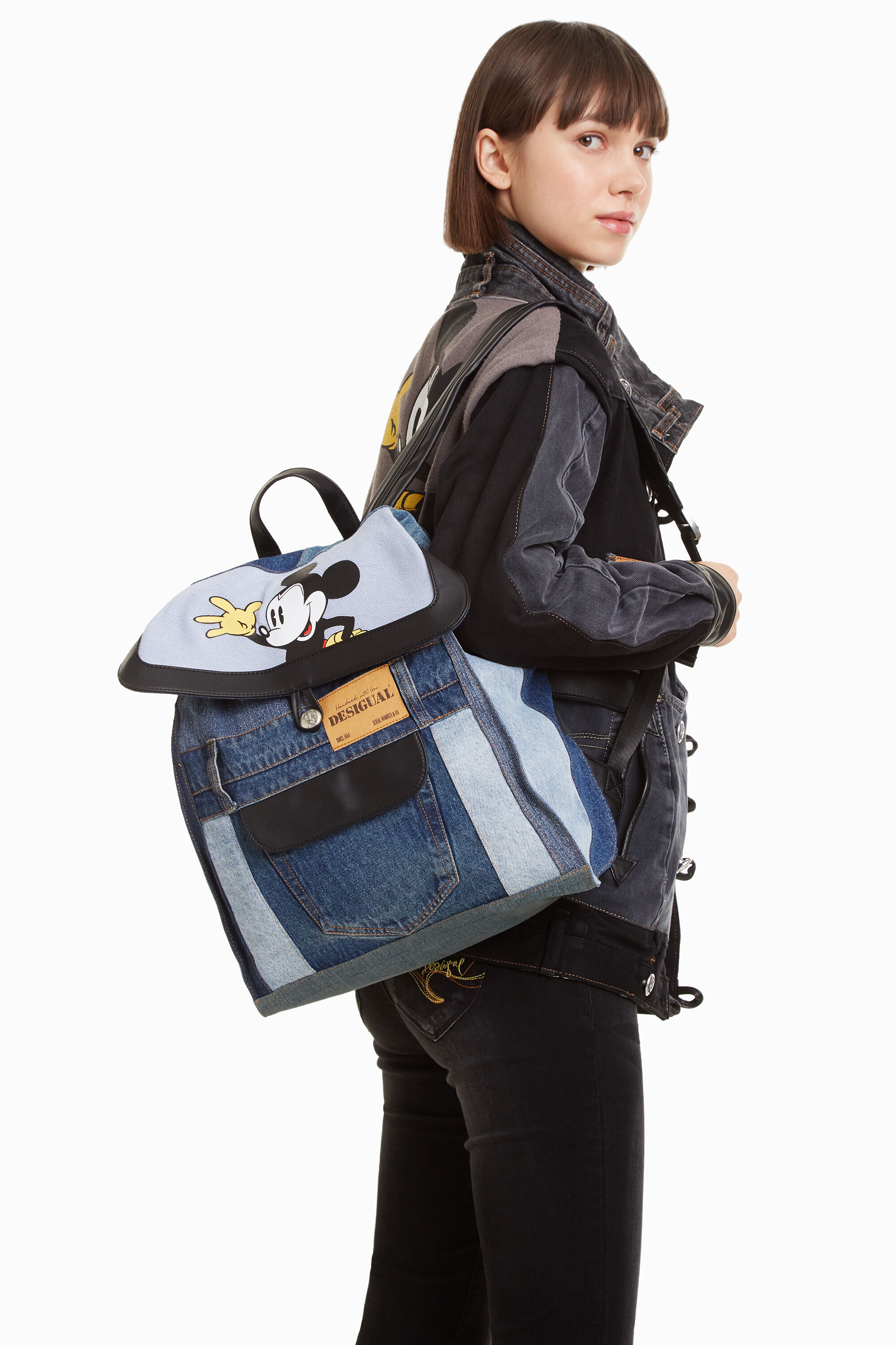 Mochila vaquera desigual store