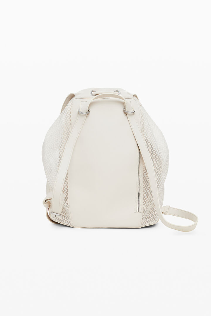 Medium mesh drawstring backpack | Desigual