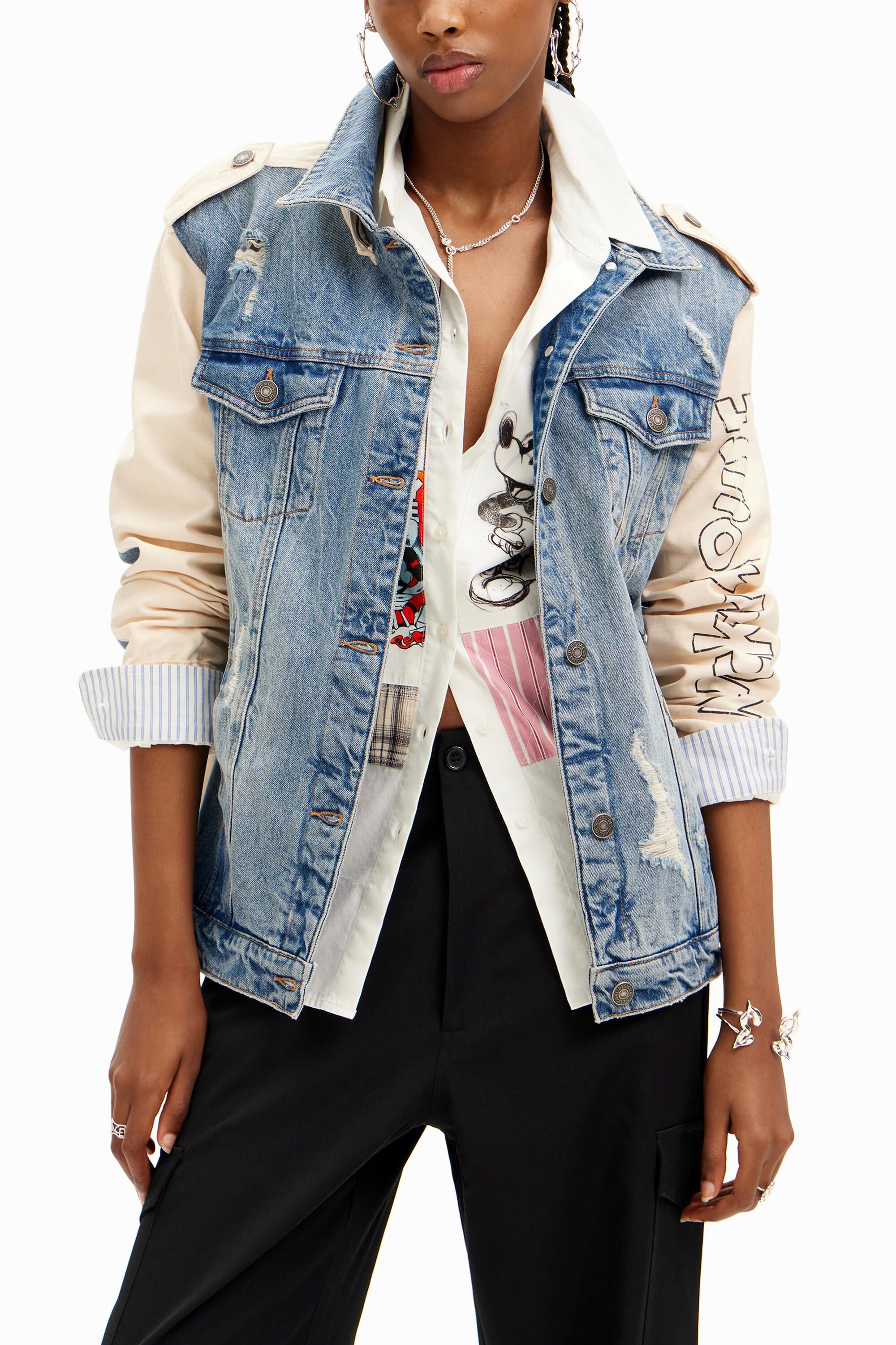 Desigualミッキーマウスモッズジャケット Desigual｜ミッキーマウス モッズジャケット | Rakuten Fashion