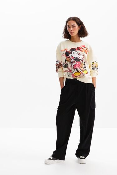 Oversized sweatshirt Mickey Mouse | Desigual