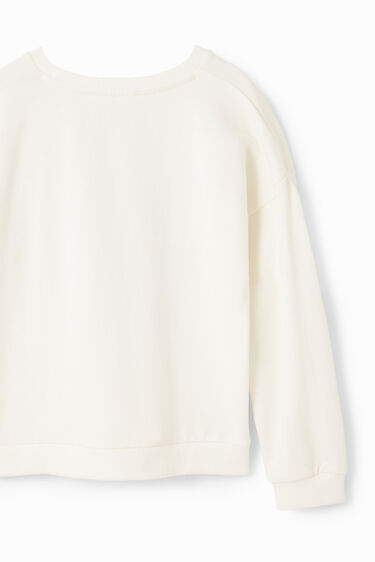 Sweater Blumen Logo | Desigual