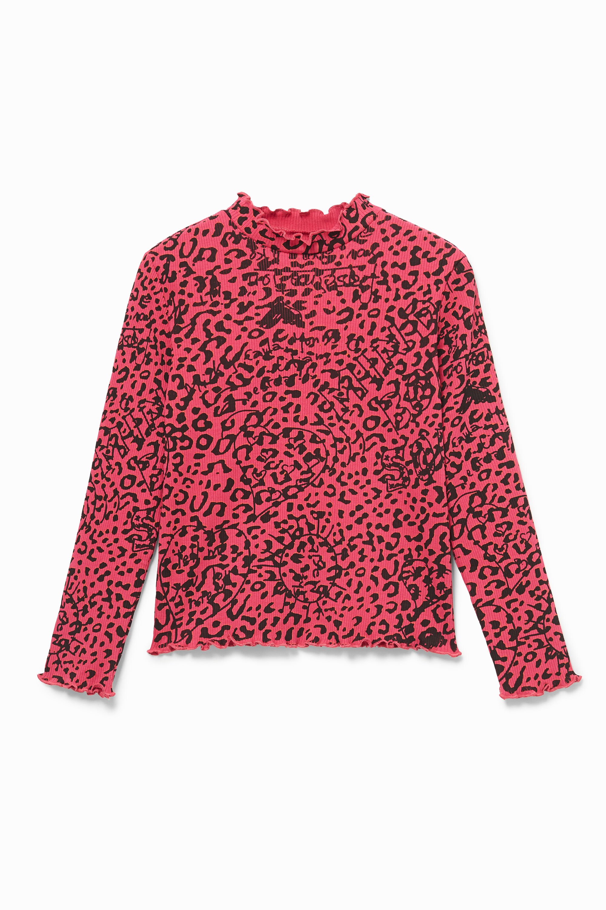 Rippshirt Animal Print