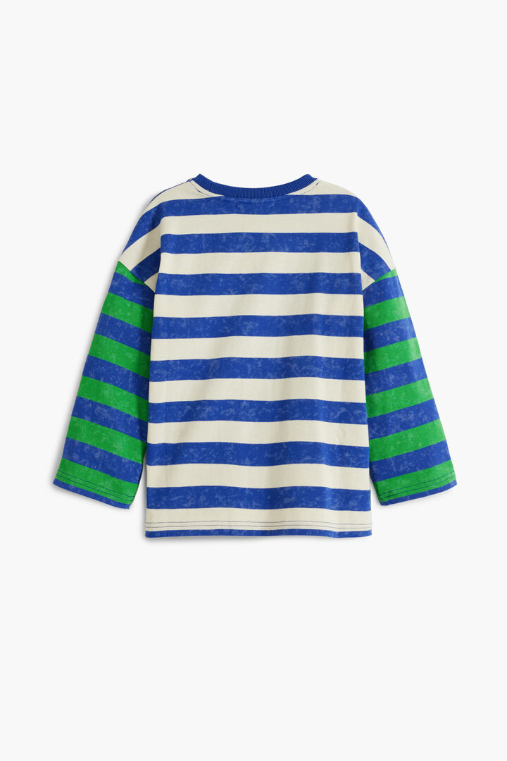 Camiseta rayas desgastada | Desigual