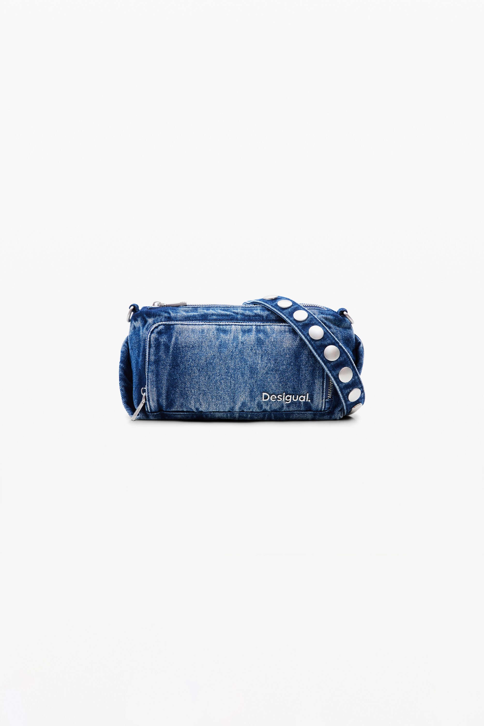 Desigual S denim studs crossbody