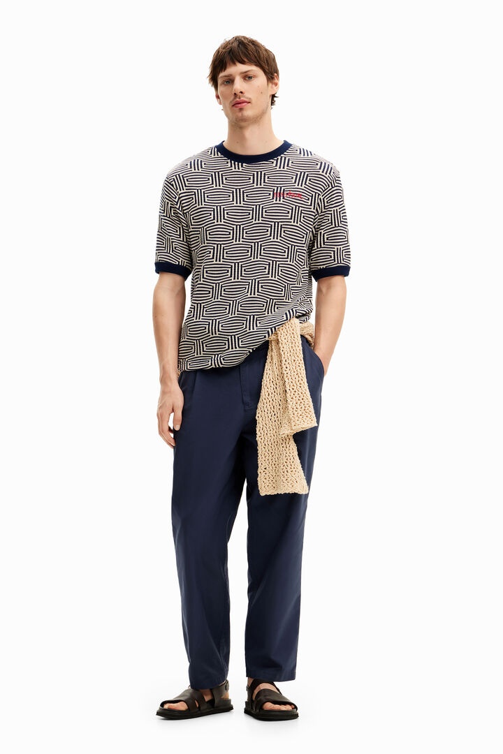 Geometric print T-shirt | Desigual