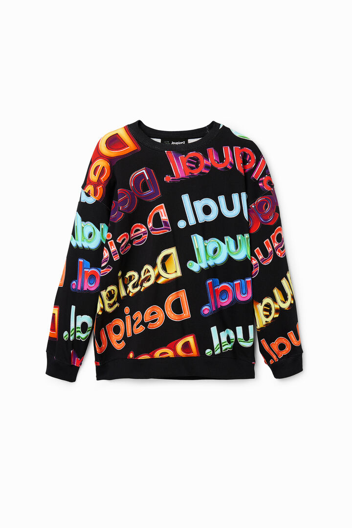 3D logo sweatshirt