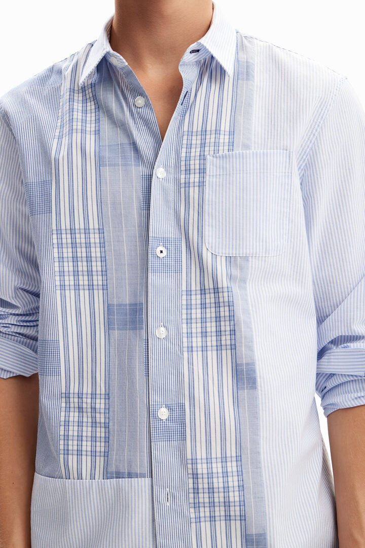Camisa patch cuadros | Desigual