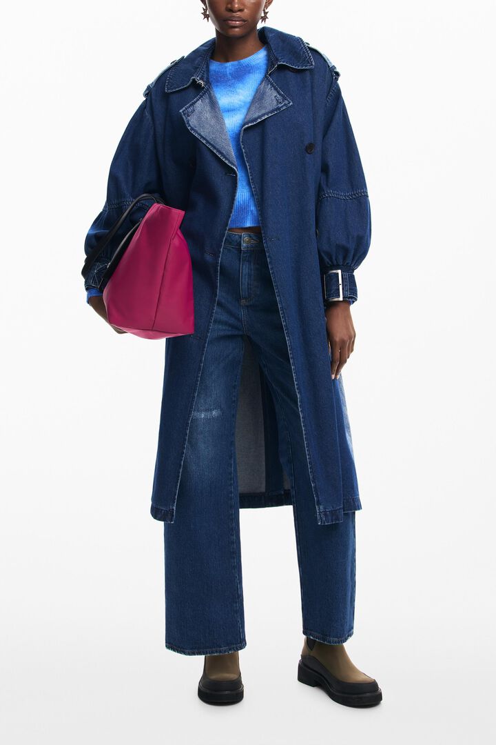 Denim trenchcoat | Desigual