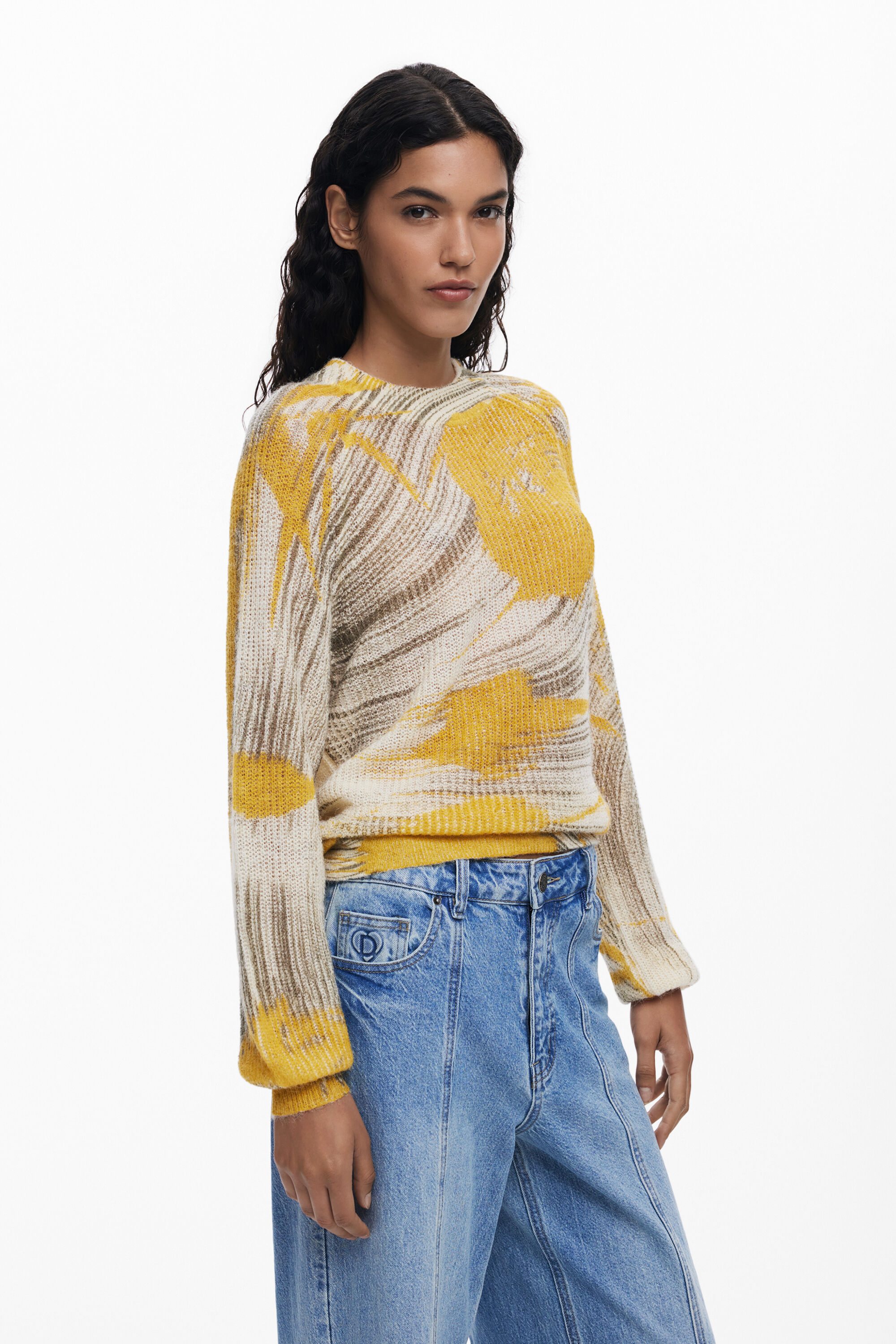 Pull texture Arty - Desigual - Modalova