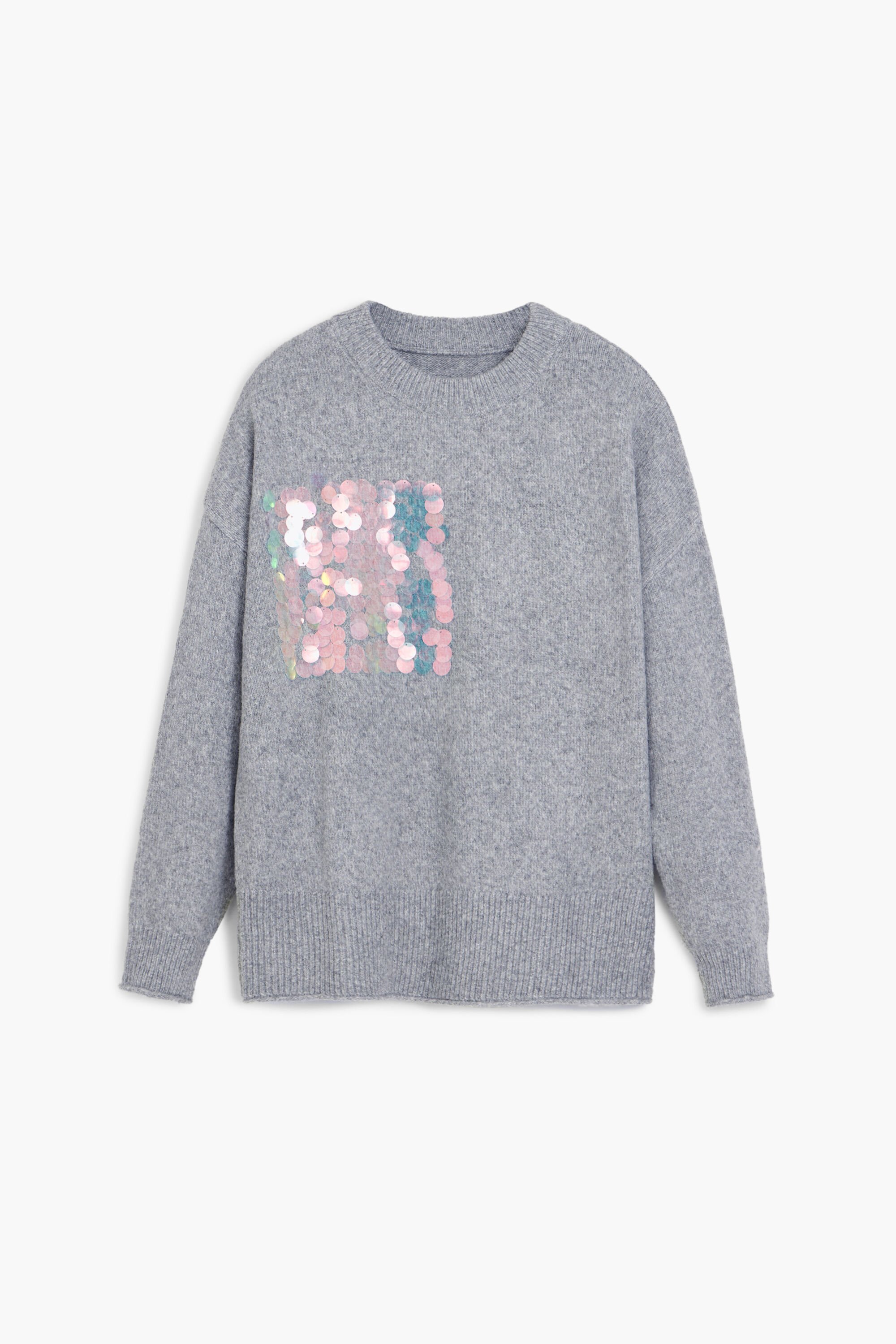 SWEN Desigual 6123604 Gray scale sweater Women's I Desigual.com