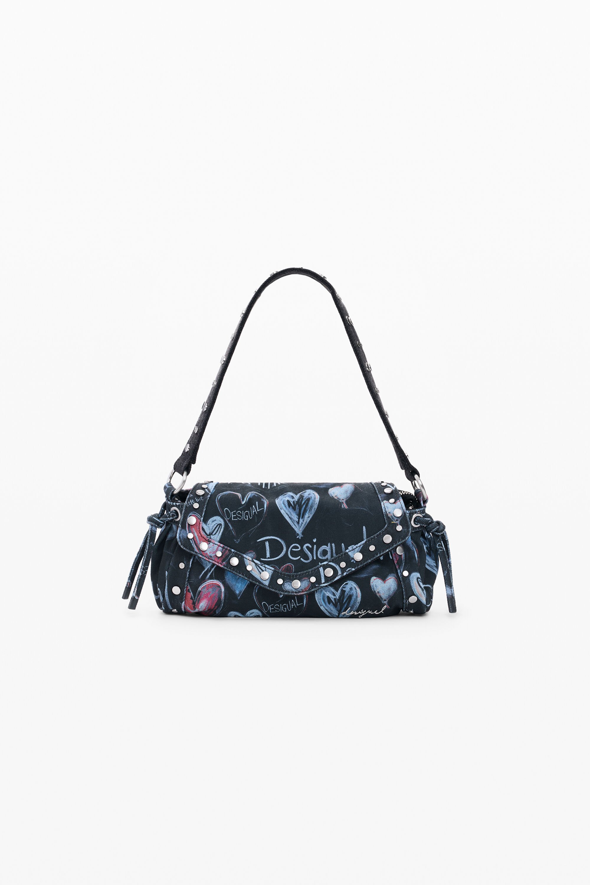 Desigual, Mittelgroße Graffiti-Tasche, Damen, Baumwolle, U