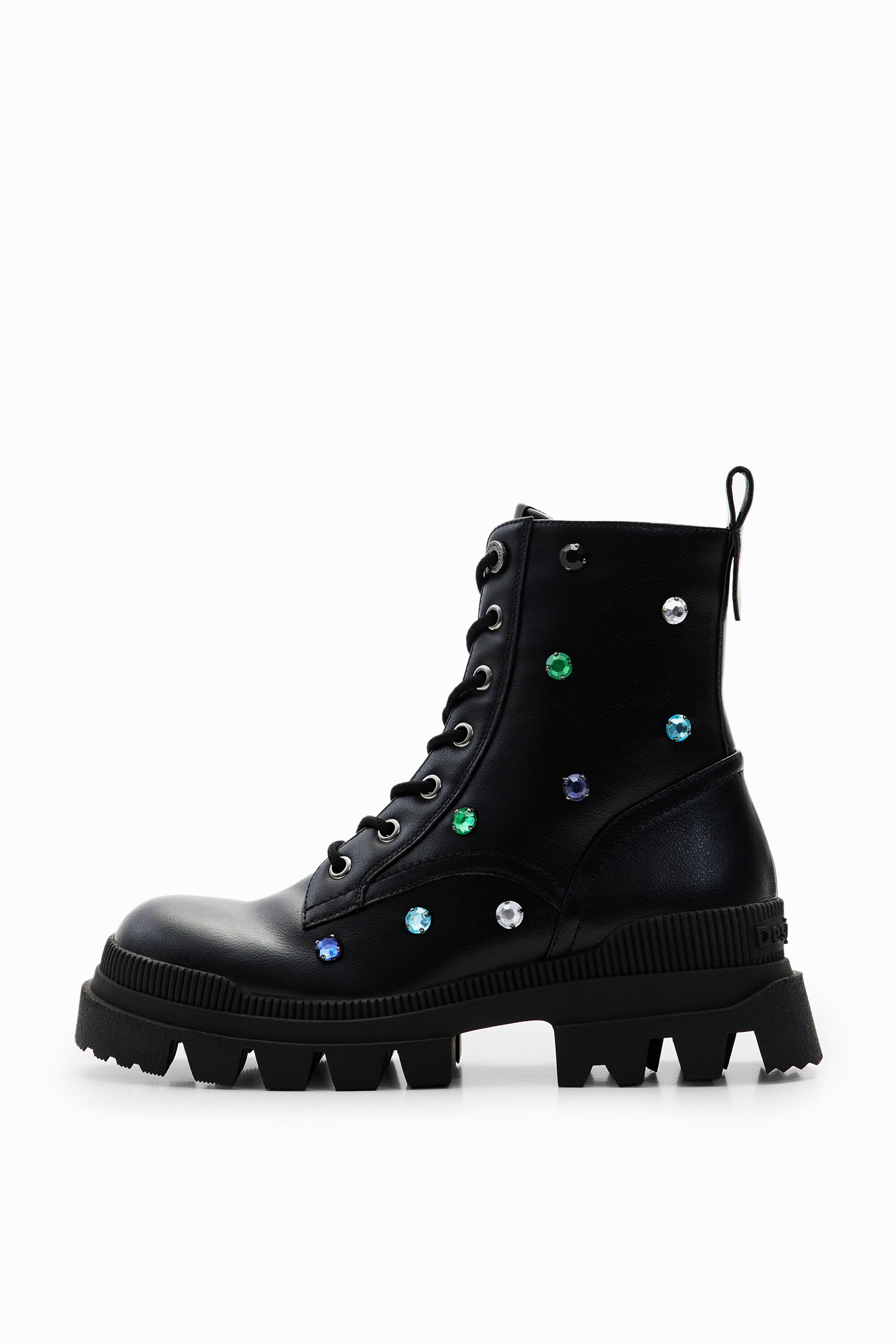 Appliqu d track sole boots Women s I Desigual