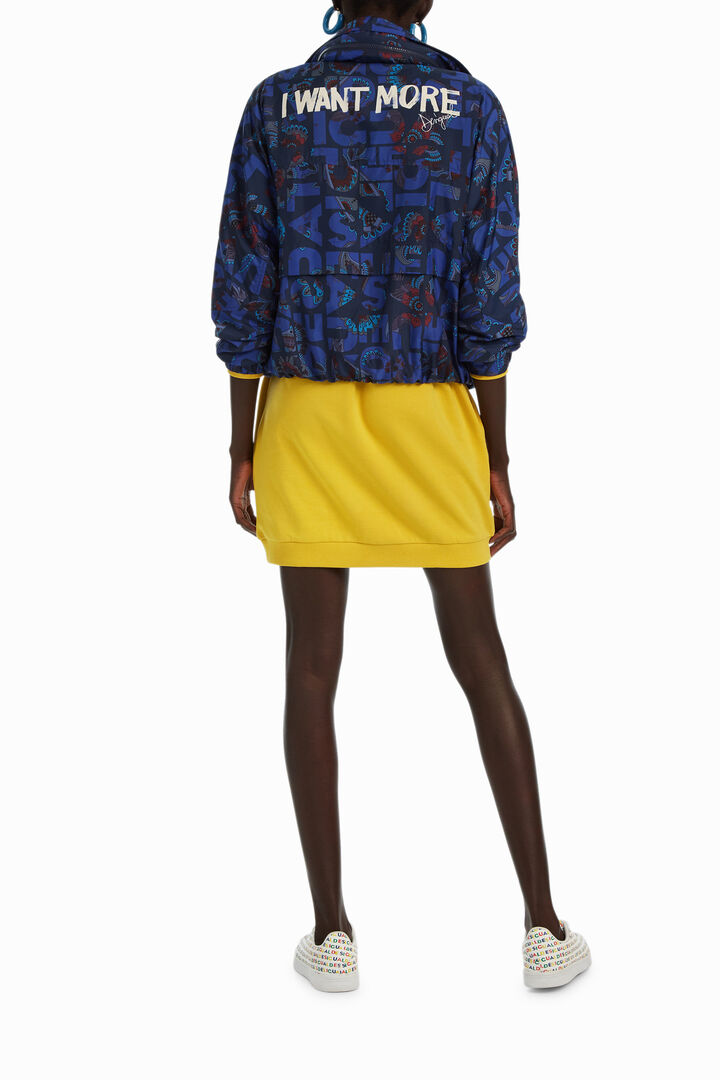 Lightweight logomania jacket | Desigual