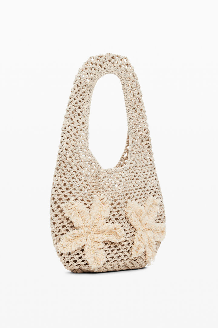 Medium woven stars bag | Desigual