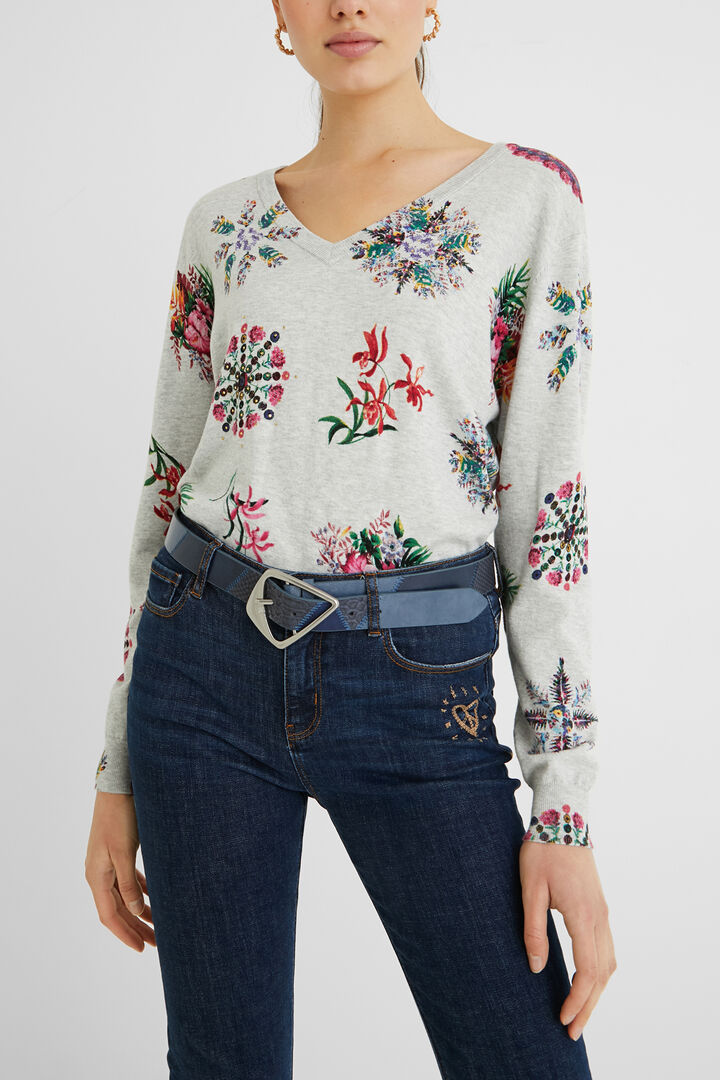 Leather effect belt patch | Desigual